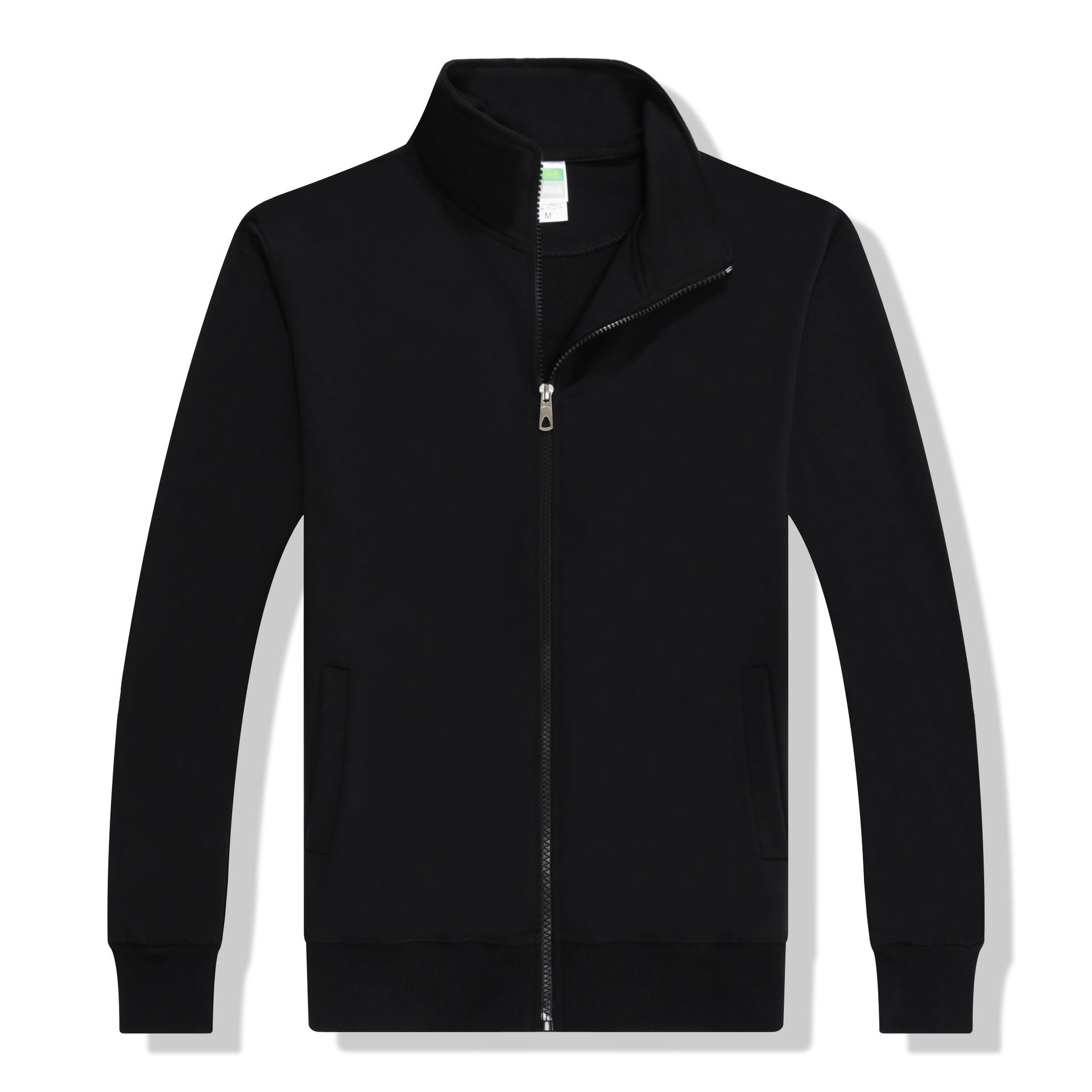 Solid Color Stand Collar Women's Sweater
