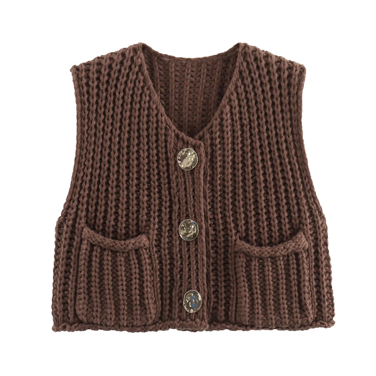 Sleeveless Cardigan