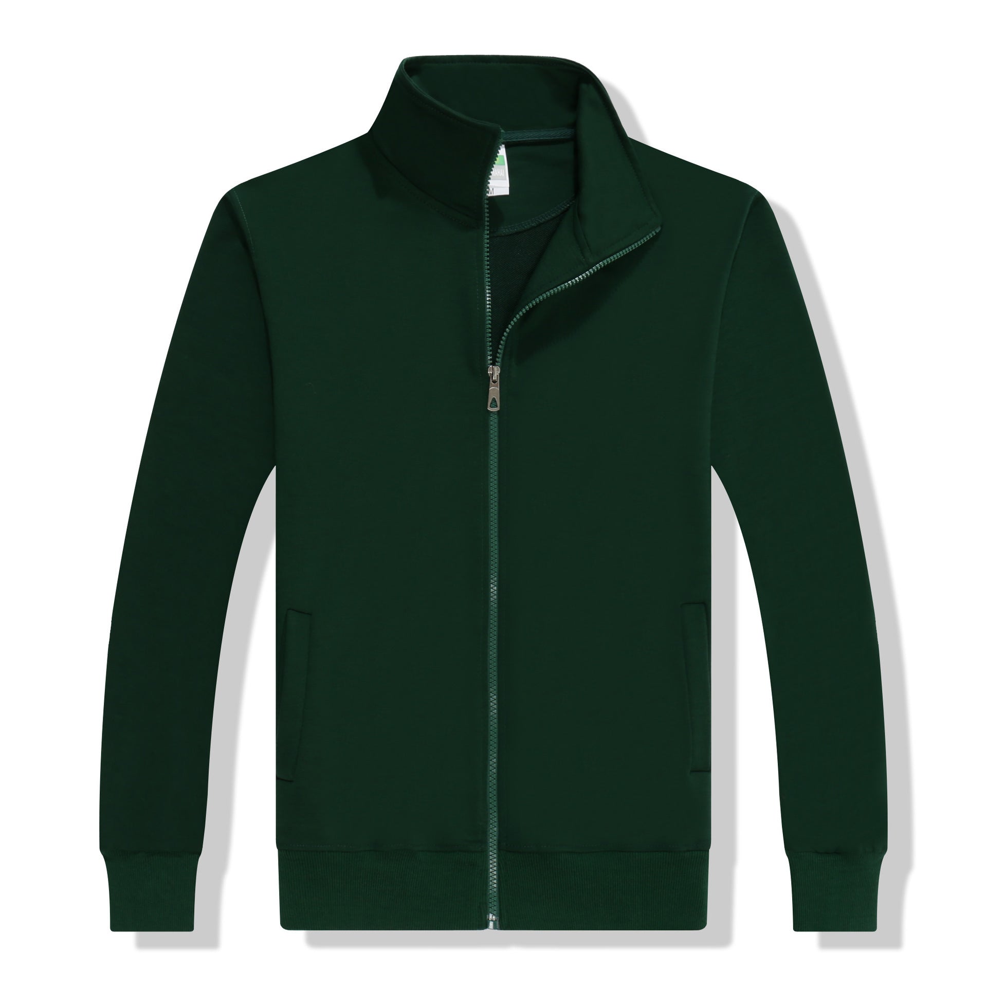 Solid Color Stand Collar Women's Sweater